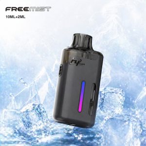 LH Free Mist 注油式電子煙多款顏色包裝與規格色卡對照圖