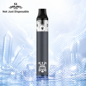 SAMURAI將軍 S1 注油式電子煙多款顏色包裝與規格色卡對照圖
